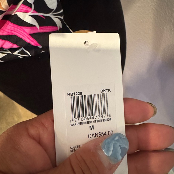 HURLEY HANA REVERSIBLE CHEEKY HIPSTER - Picture 2 of 2